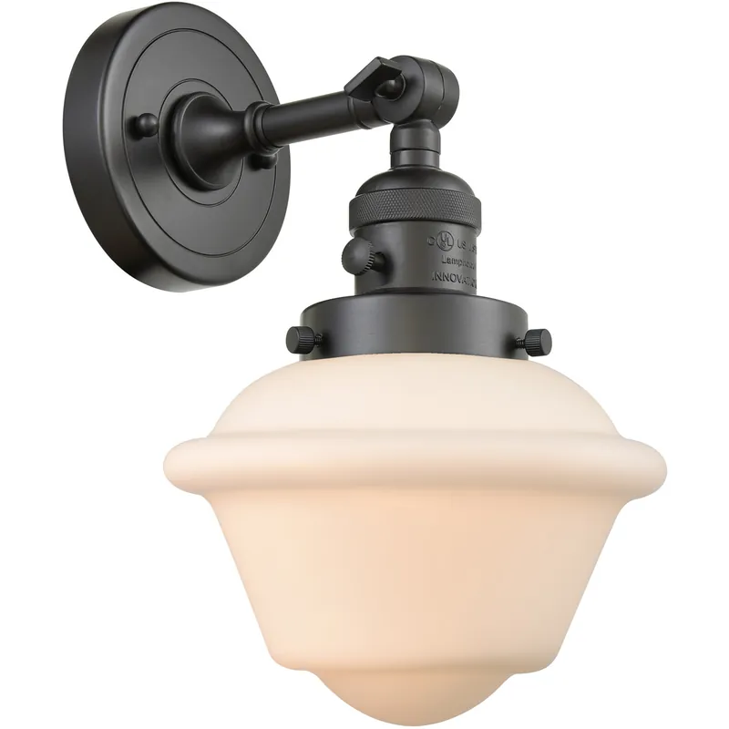 Franklin Restoration Small Oxford LED 7.5 inch Oil Rubbed Bronze Sconce Wall Light, Franklin Restoration Big Sale