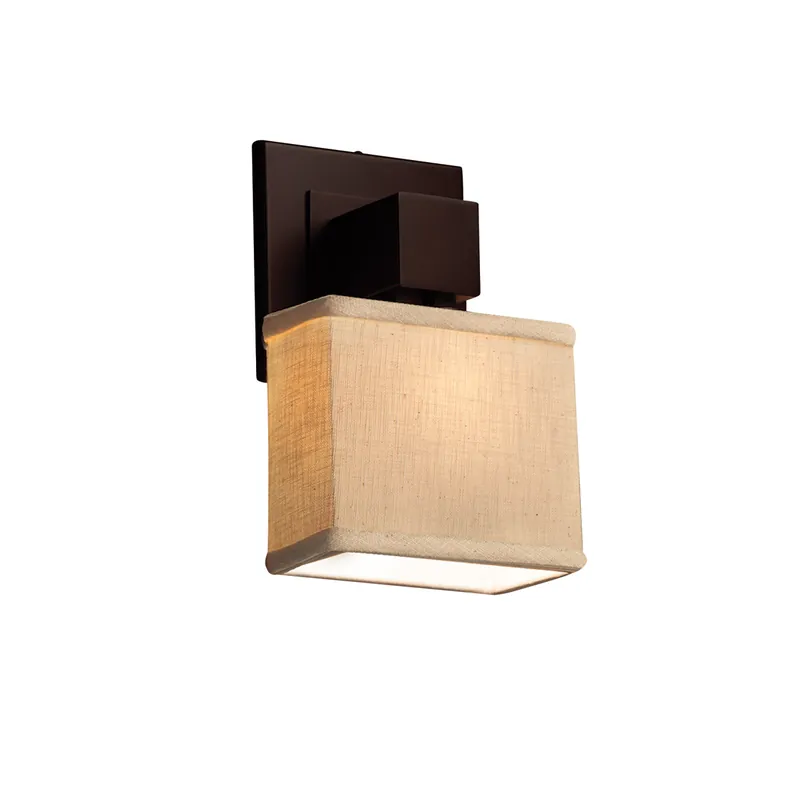 In Demand Textile LED 6 inch Polished Chrome ADA Wall Sconce Wall Light