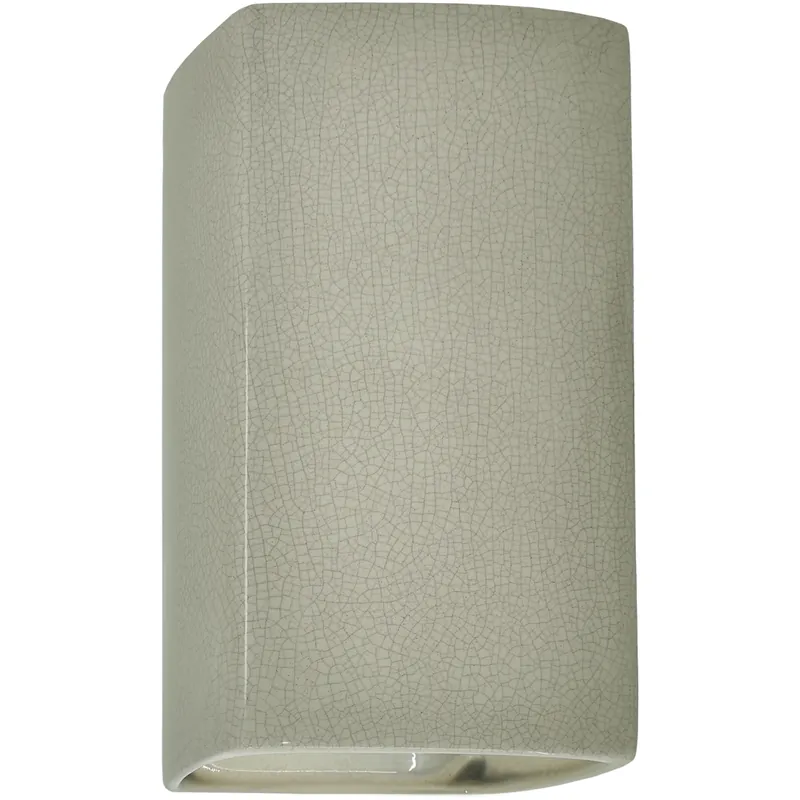 Wholesale Ambiance LED 5.25 inch Celadon Green Crackle Wall Sconce Wall Light