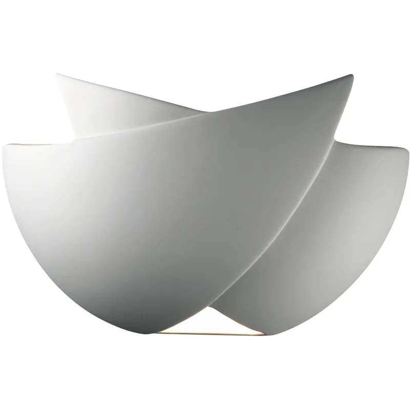 High Quality Ambiance LED 11.25 inch Celadon Green Crackle ADA Wall Sconce Wall Light