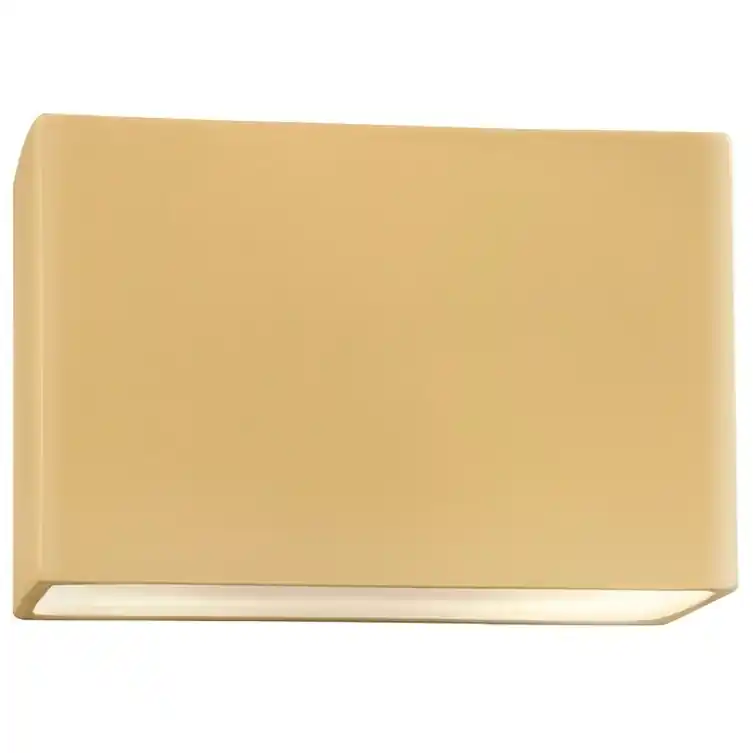 Ambiance 1 Light 10 inch Muted Yellow Wall Sconce Wall Light Best Seller