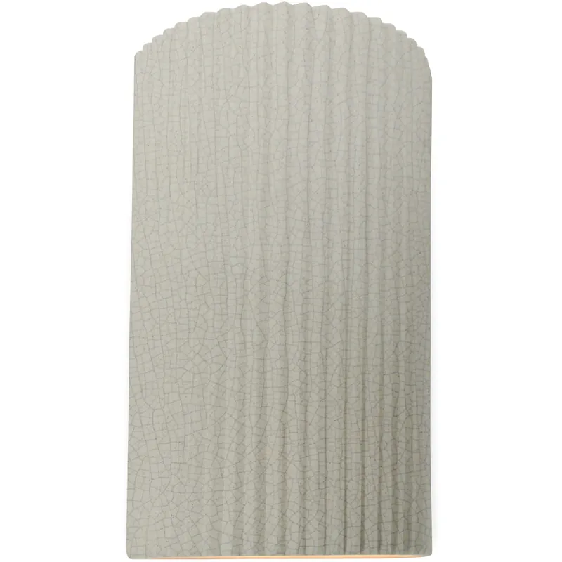 Special Offer Ambiance 2 Light 7.75 inch White Crackle Wall Sconce Wall Light