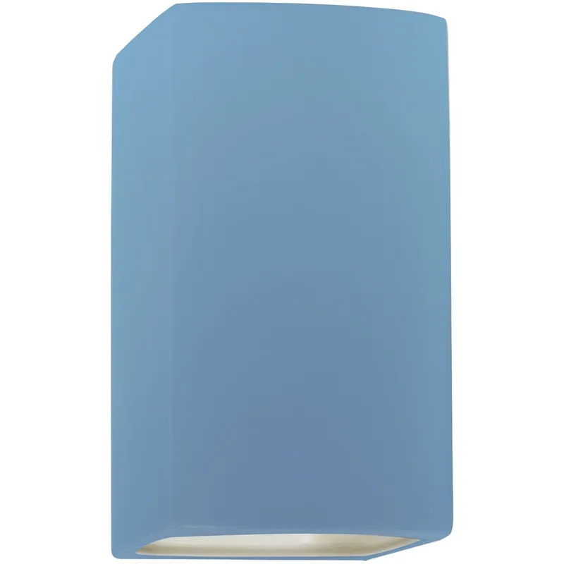 Fresh Stock Ambiance LED 5.25 inch Sky Blue Wall Sconce Wall Light