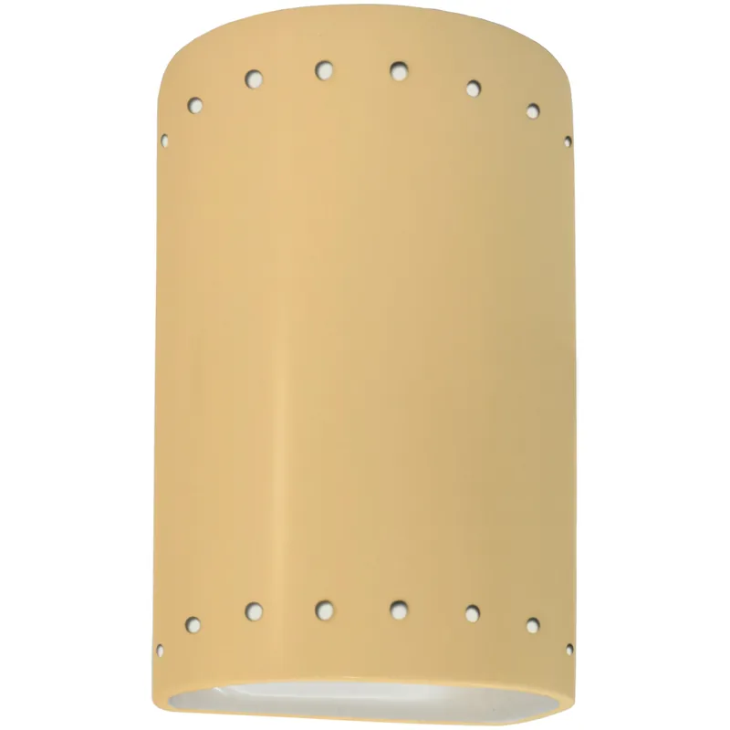 Trusted Brand Ambiance 1 Light 5.75 inch Muted Yellow Wall Sconce Wall Light