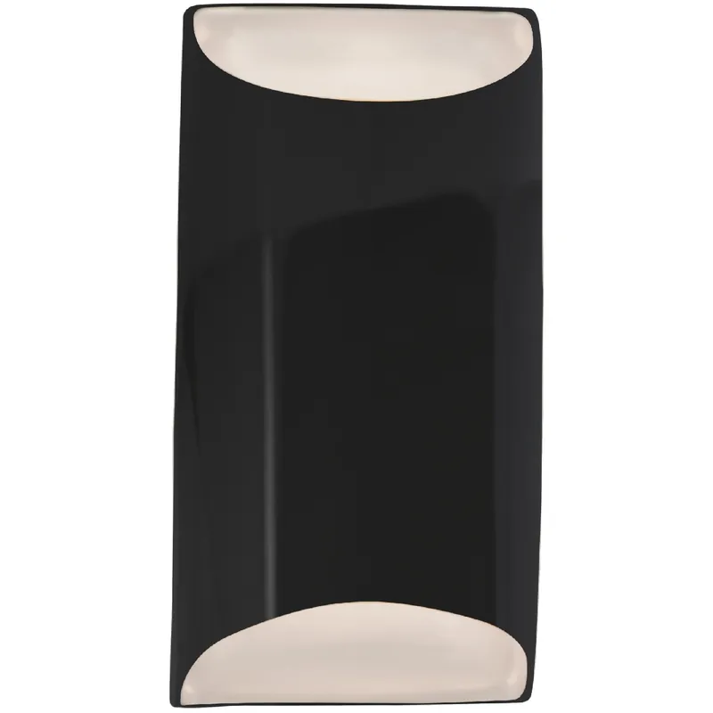 Ambiance LED 5.5 inch Gloss Black ADA Wall Sconce Wall Light Mega Sale