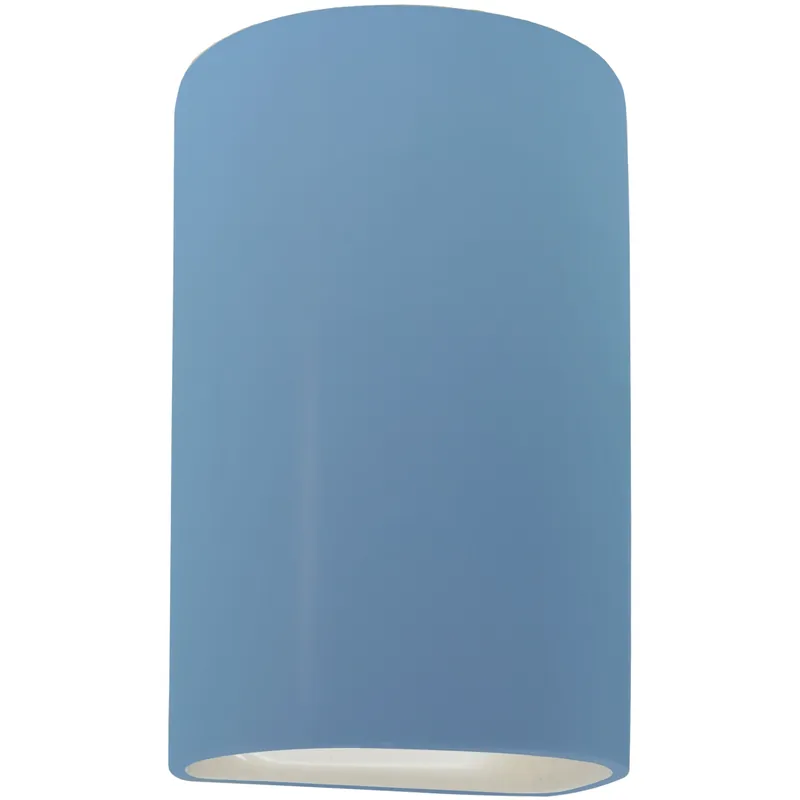 Ambiance LED 7.75 inch Sky Blue ADA Wall Sconce Wall Light Top Rated