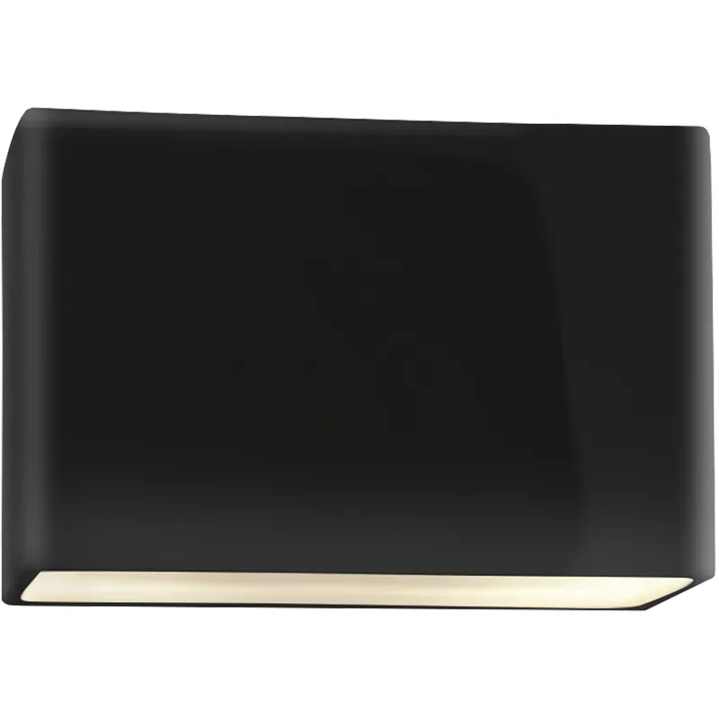 Fan Favorite Ambiance 2 Light 16.5 inch Matte Black ADA Wall Sconce Wall Light