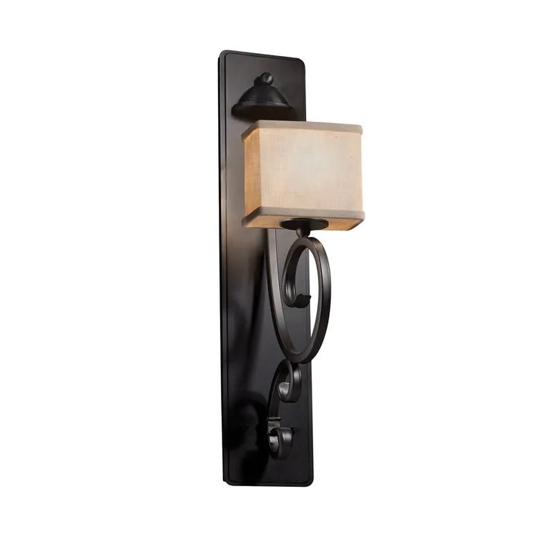 Textile LED 5 inch Brushed Nickel Wall Sconce Wall Light Special Offer