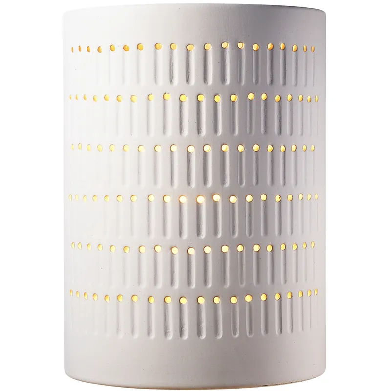 Super Sale Ambiance Cactus Cylinder Wall Sconce Wall Light, Large