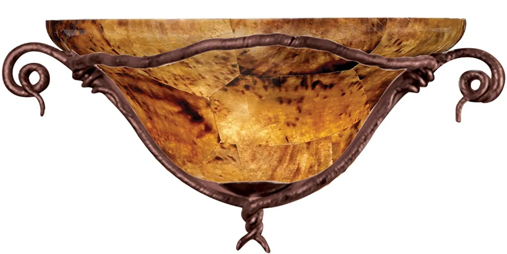 Seasonal Sale Vine 1 Light 17 inch Bark Wall Sconce Wall Light