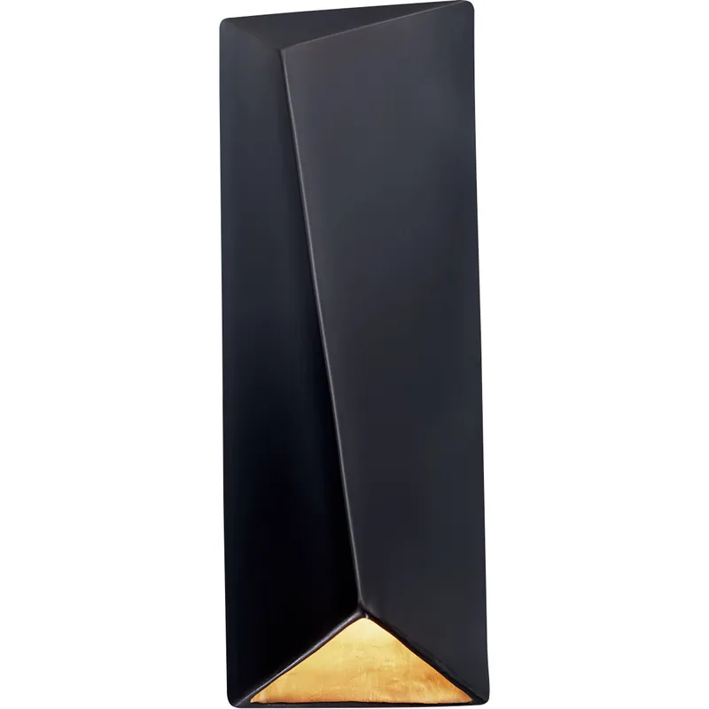 Limited Edition Ambiance LED 6 inch Rust Patina ADA Wall Sconce Wall Light, Closed Top Fixture, Diagonal
