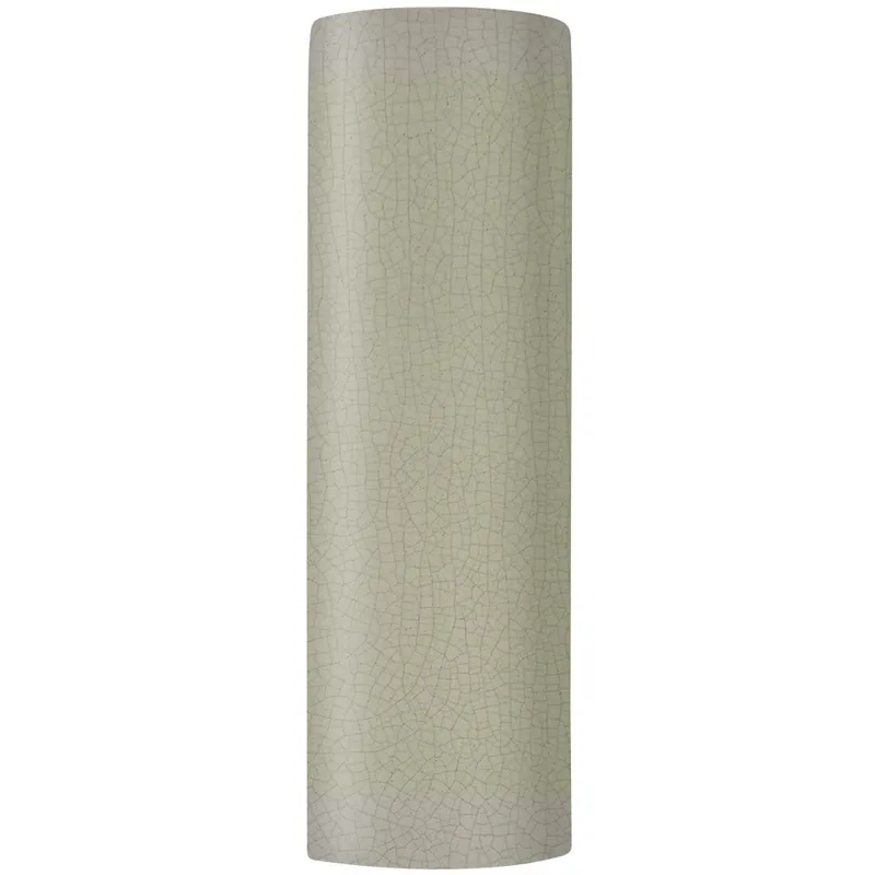 Factory Price Ambiance LED 5.25 inch Celadon Green Crackle ADA Wall Sconce Wall Light