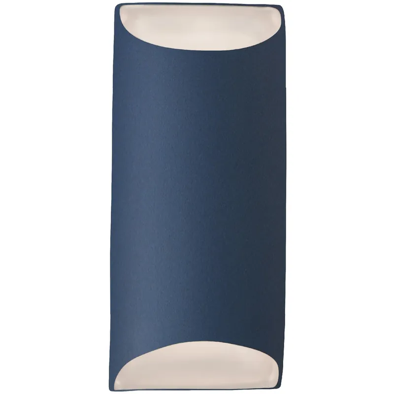 Ambiance 2 Light 7 inch Midnight Sky and Matte White Wall Sconce Wall Light Wholesale