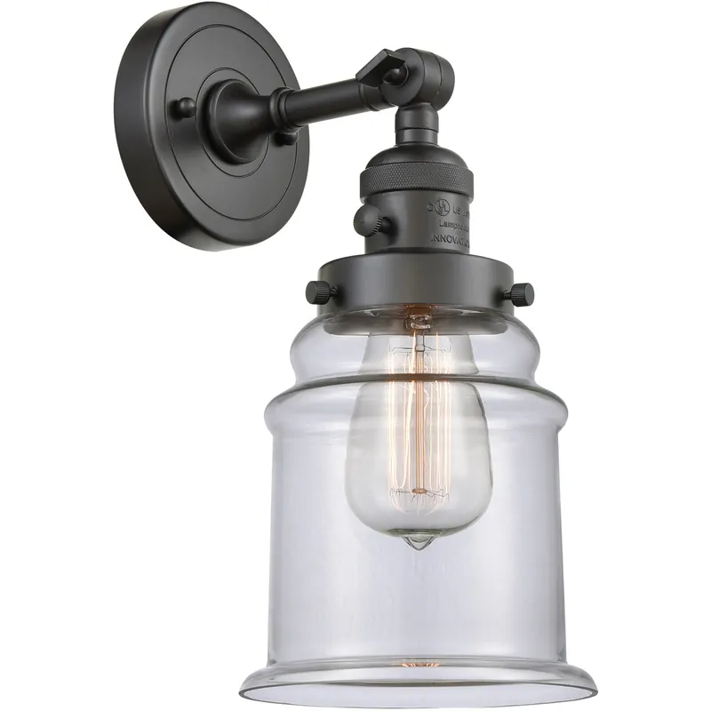 Hot Picks Franklin Restoration Canton LED 6.5 inch Oil Rubbed Bronze Sconce Wall Light, Franklin Restoration