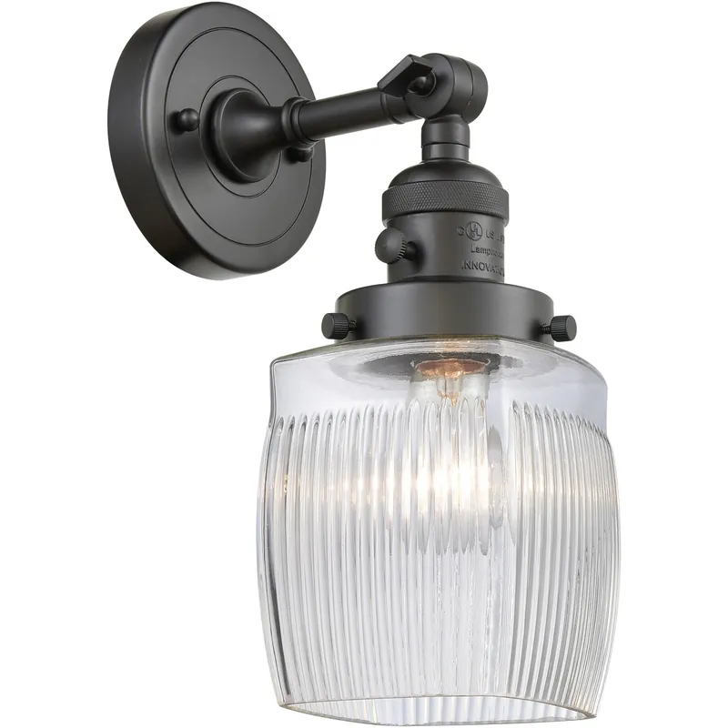 Franklin Restoration Colton LED 6 inch Oil Rubbed Bronze Sconce Wall Light, Franklin Restoration Hot Deal