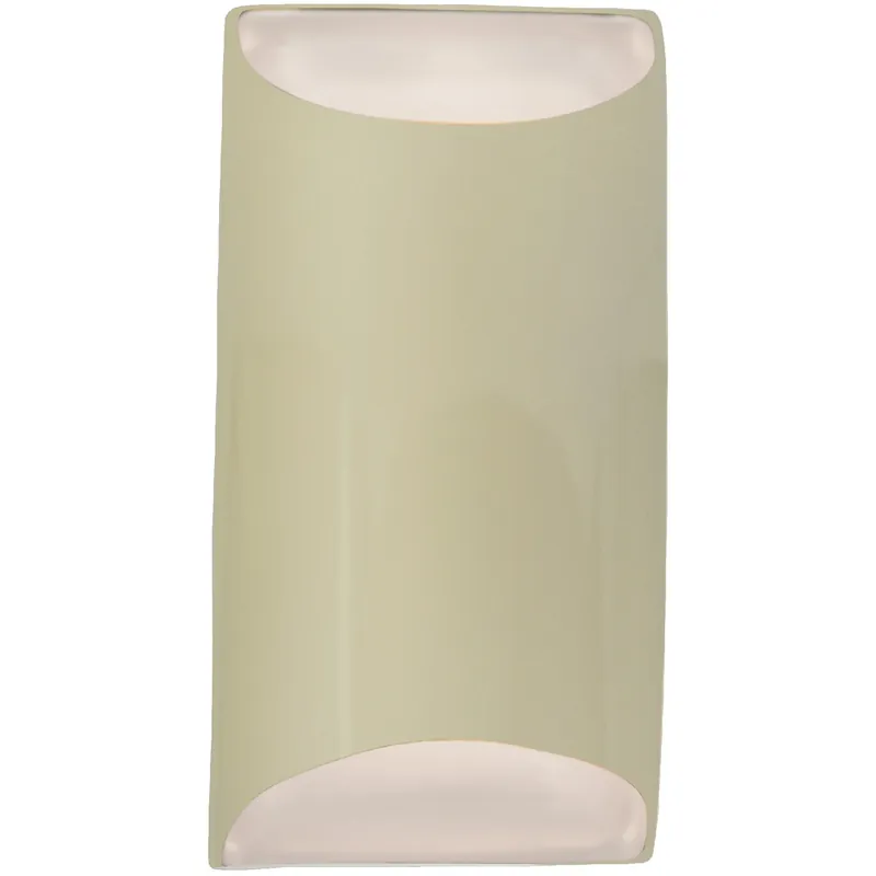 Money Back Guarantee Ambiance LED 5.5 inch Vanilla Gloss ADA Wall Sconce Wall Light