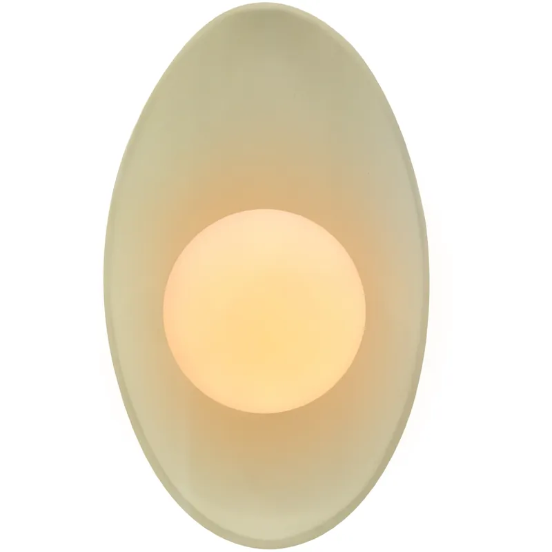 Money Back Guarantee Ambiance LED 7.5 inch Vanilla Gloss Wall Sconce Wall Light