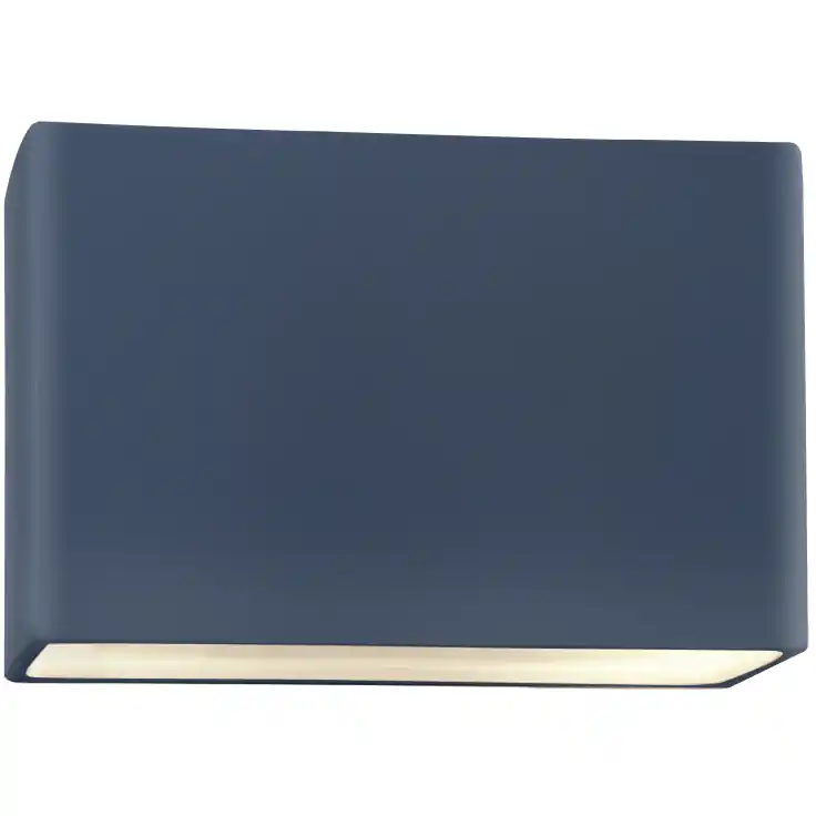 Ambiance 1 Light 10 inch Matte Black ADA Wall Sconce Wall Light Direct From Factory