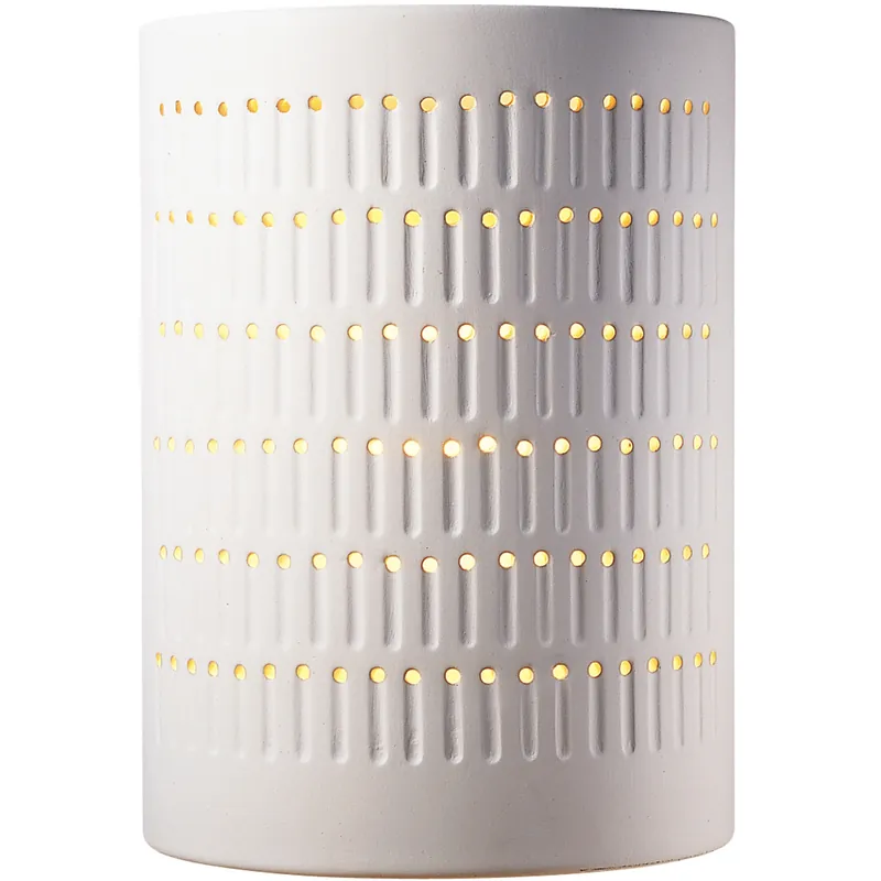 Ambiance LED 9.75 inch Hammered Polished Brass Wall Sconce Wall Light Genuine