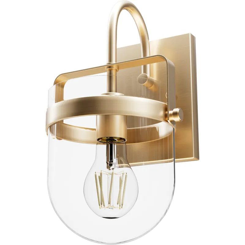 Best Price Karloff 1 Light 7.5 inch Alturas Gold Wall Sconce Wall Light