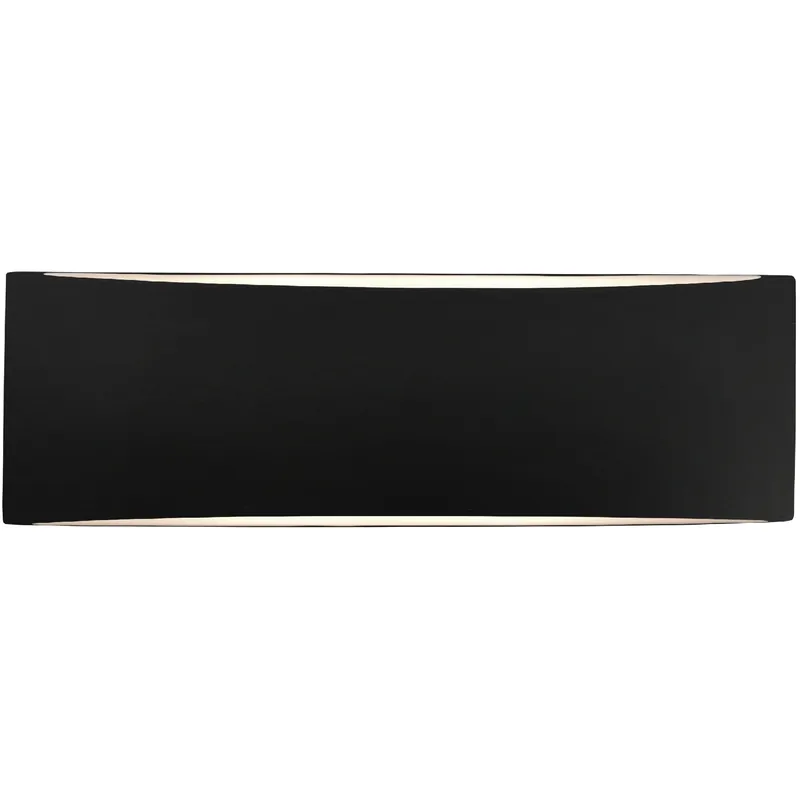Ambiance LED 16 inch Carbon Matte Black ADA Wall Sconce Wall Light Instant Buy