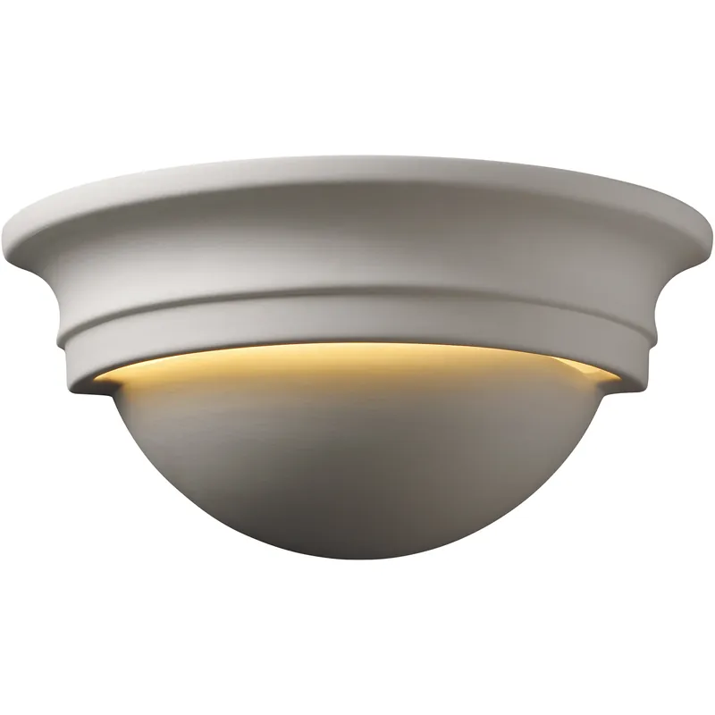 Shop Now Ambiance LED 10.75 inch Gloss White Wall Sconce Wall Light