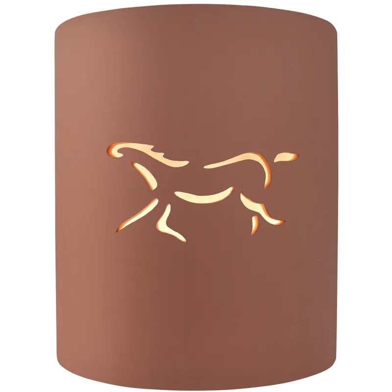 Trusted Brand Sun Dagger 1 Light 8 inch Canyon Clay Wall Sconce Wall Light