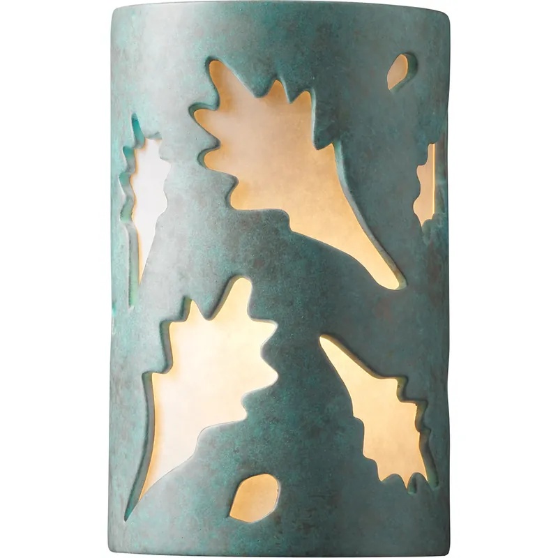 Ambiance 7.75 inch Verde Patina Wall Sconce Wall Light High Quality