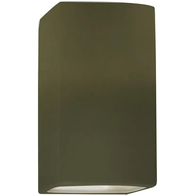 Ambiance 2 Light 7.25 inch Matte Green Wall Sconce Wall Light Low Price