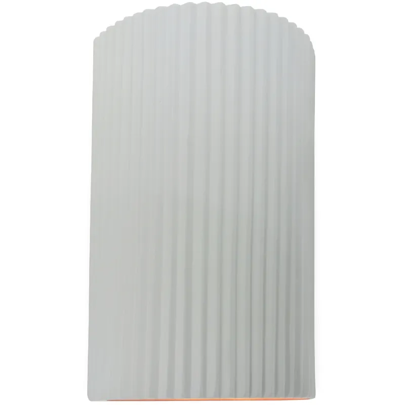 Popular Ambiance LED 5.75 inch Gloss White ADA Wall Sconce Wall Light