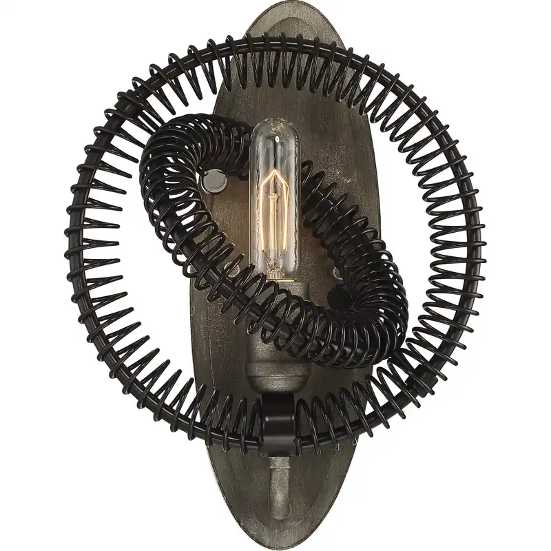 Orbita 1 Light 11 inch Vintage Bronze Wall Sconce Wall Light Special Offer