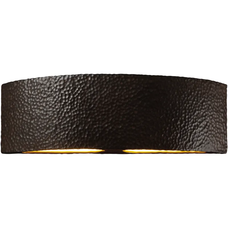 Ambiance Arc LED 19.5 inch Terra Cotta ADA Wall Sconce Wall Light Price Cut