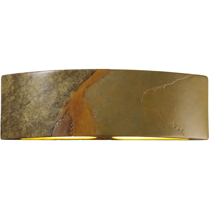 Ambiance Arc LED 19.5 inch Gloss White ADA Wall Sconce Wall Light Buy Online