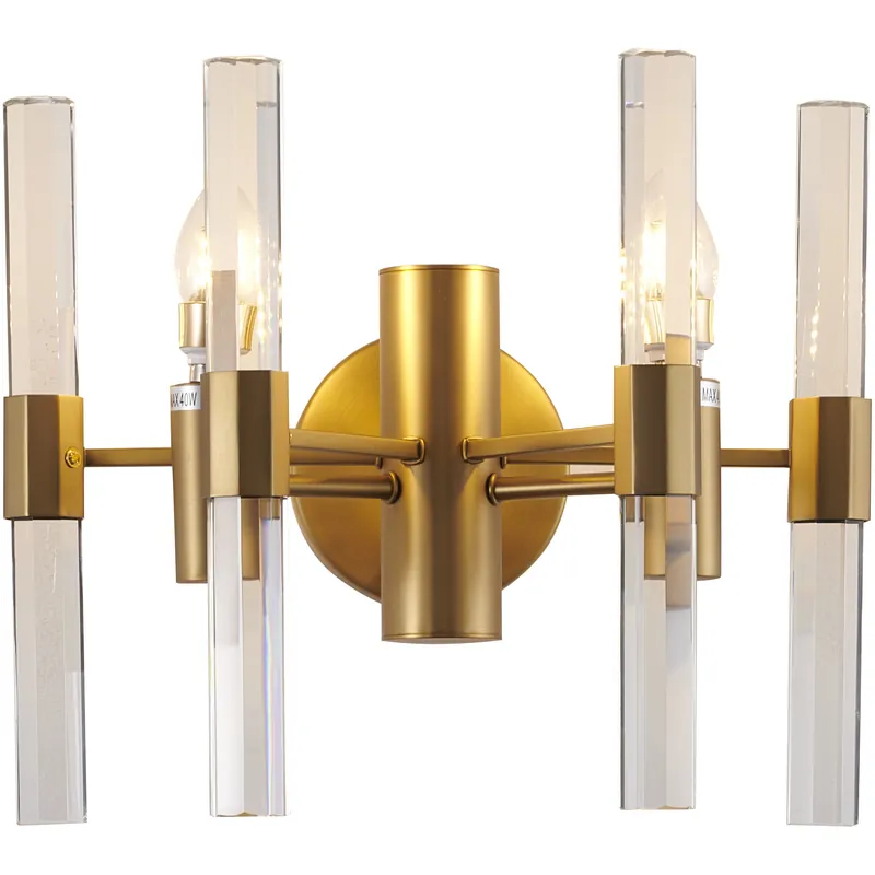 Premium Canada 2 Light 14 inch Brass Wall Sconce Wall Light
