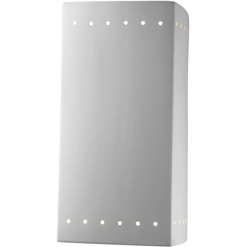 Ambiance Rectangle LED 7.25 inch Carbon Matte Black Wall Sconce Wall Light, Large Same Day Shipping