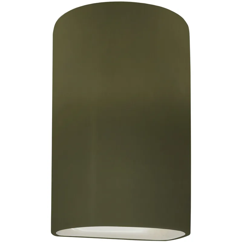 Ambiance LED 7.75 inch Matte Green Wall Sconce Wall Light Limited Offer