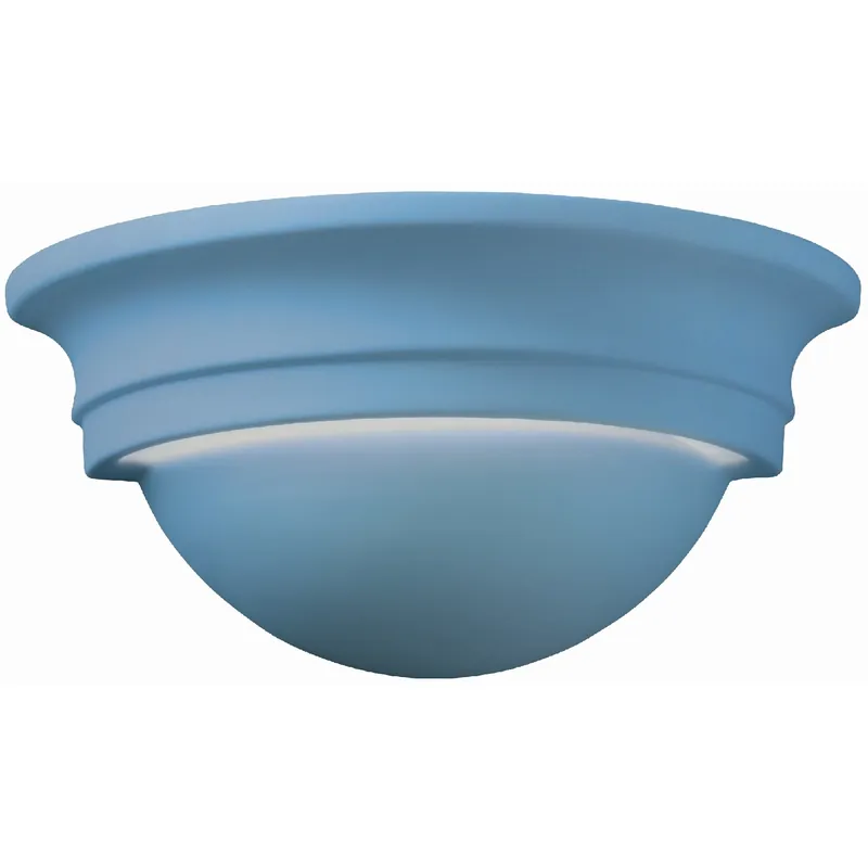 Fast Shipping Ambiance LED 10.75 inch Sky Blue Wall Sconce Wall Light