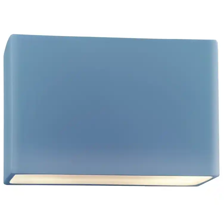Ambiance 1 Light 10 inch Sky Blue Wall Sconce Wall Light Seasonal Sale