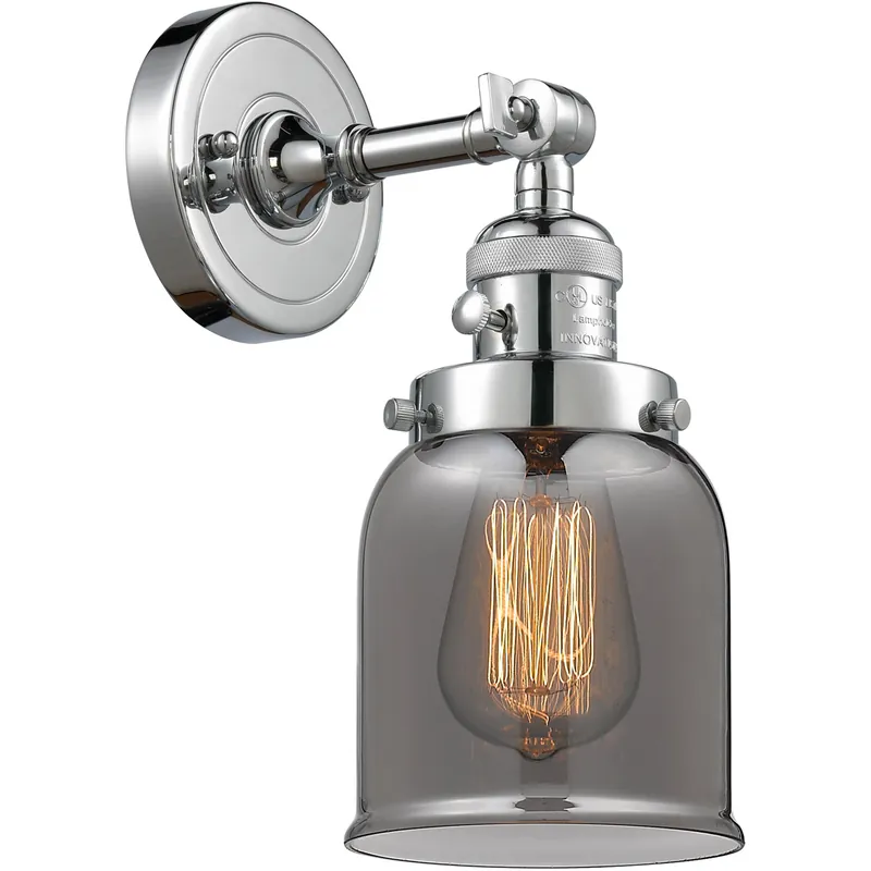 Franklin Restoration Small Bell LED 5 inch Polished Chrome Sconce Wall Light, Franklin Restoration Final Sale