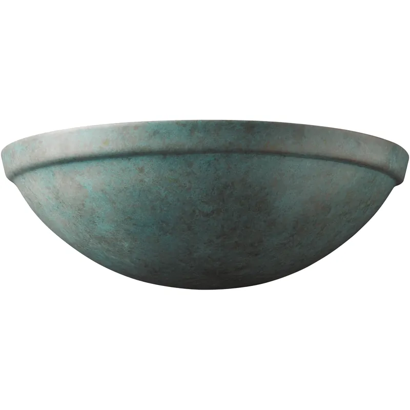 Ambiance 15 inch Verde Patina Wall Sconce Wall Light Reduced Price