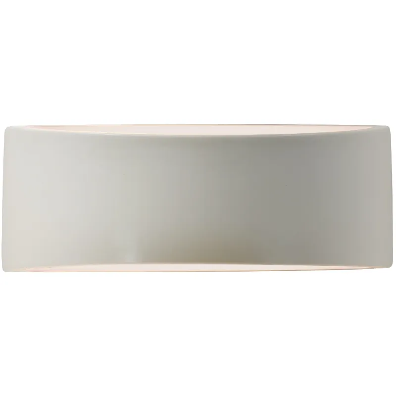 Clearance Ambiance 1 Light 13 inch Matte White Wall Sconce Wall Light