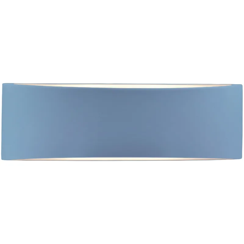 Ambiance 2 Light 16 inch Sky Blue Wall Sconce Wall Light Big Sale