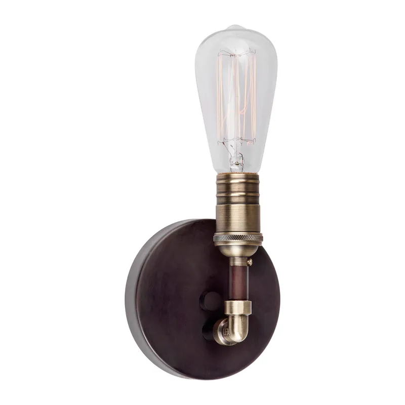Signature 1 Light 5 inch Antique Bronze Wall Sconce Wall Light Bargain
