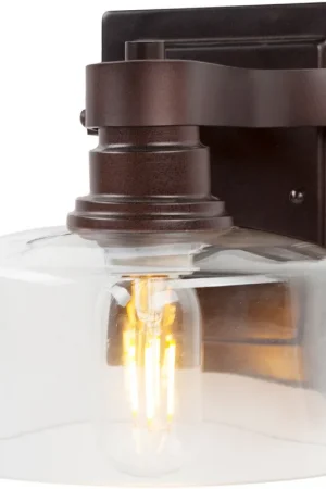 Acopa 1 Light 7 inch Antique Bronze Sconce Wall Light Mega Sale