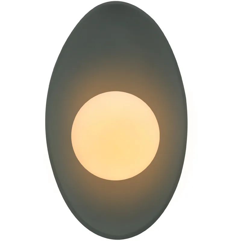 Limited Offer Ambiance LED 7.5 inch Pewter Green Wall Sconce Wall Light