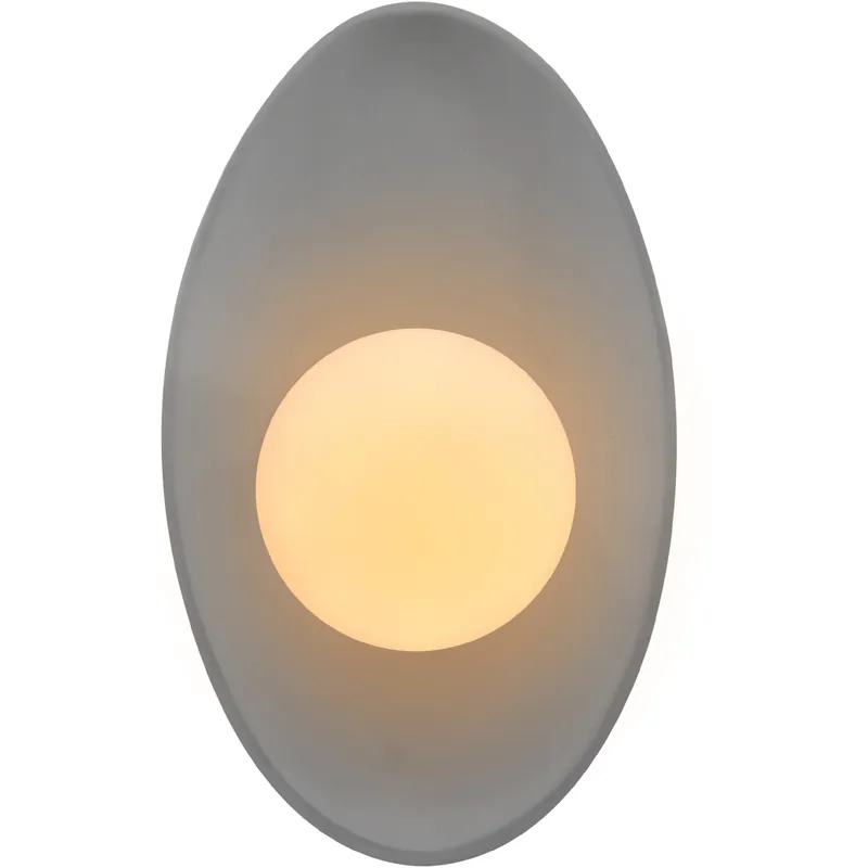 Final Sale Ambiance LED 7.5 inch Gloss Grey Wall Sconce Wall Light