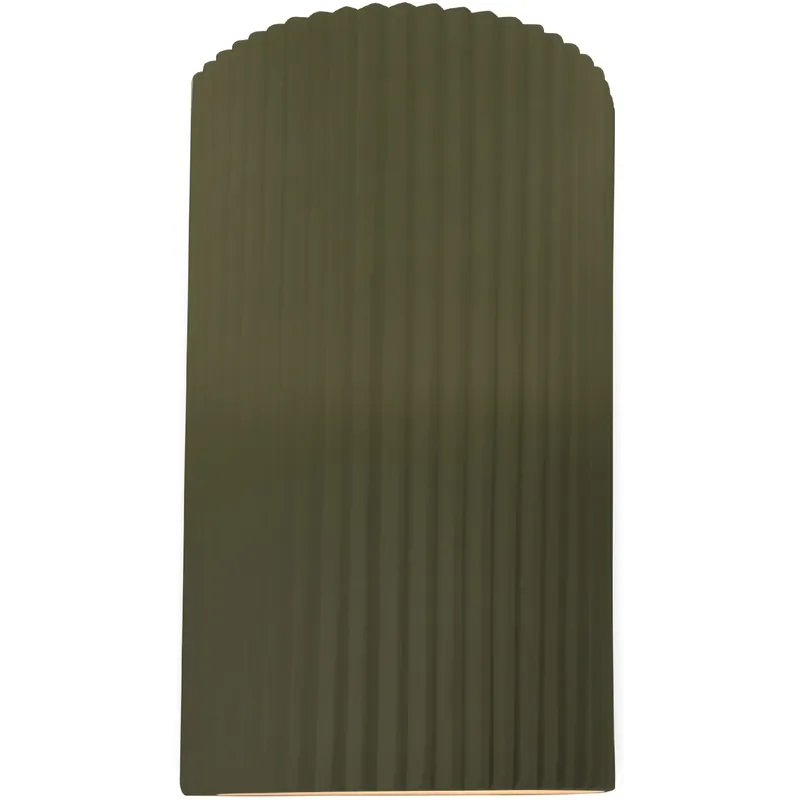 Exclusive Offer Ambiance 2 Light 7.75 inch Matte Green Wall Sconce Wall Light