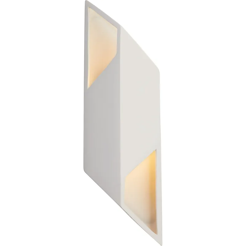 Ambiance LED 5.5 inch Antique Patina ADA Wall Sconce Wall Light, Rhomboid While Supplies Last