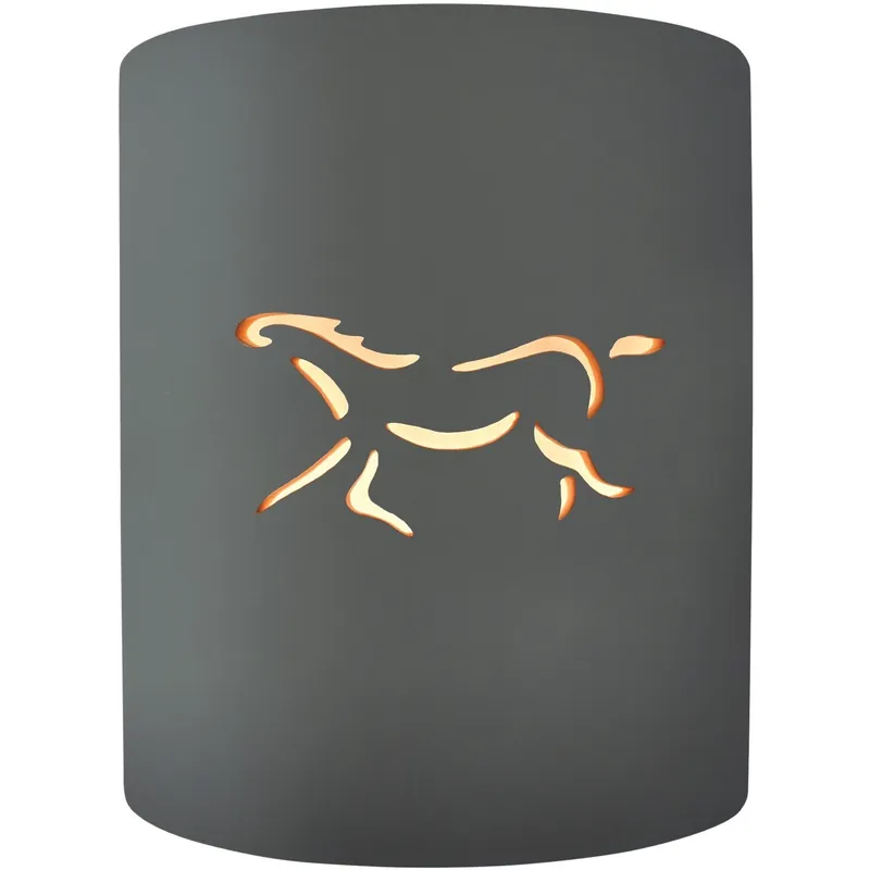 Sun Dagger LED 8 inch Gloss Grey Wall Sconce Wall Light Buy Today