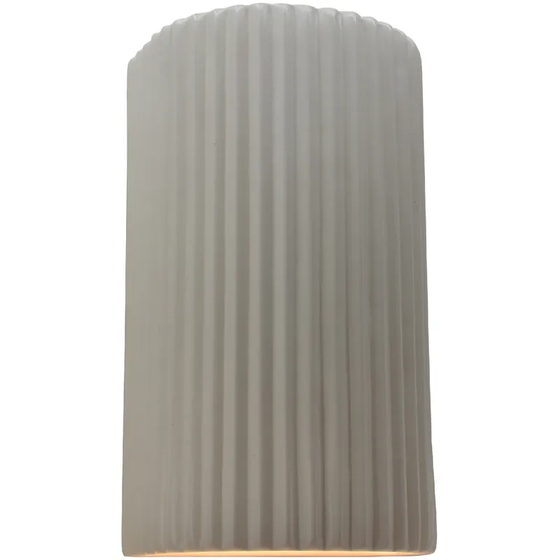 Direct From Manufacturer Ambiance LED 7.75 inch Matte White ADA Wall Sconce Wall Light